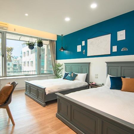 Sleepie Muti-Minsu Center Apartment Kaohsiung Luaran gambar