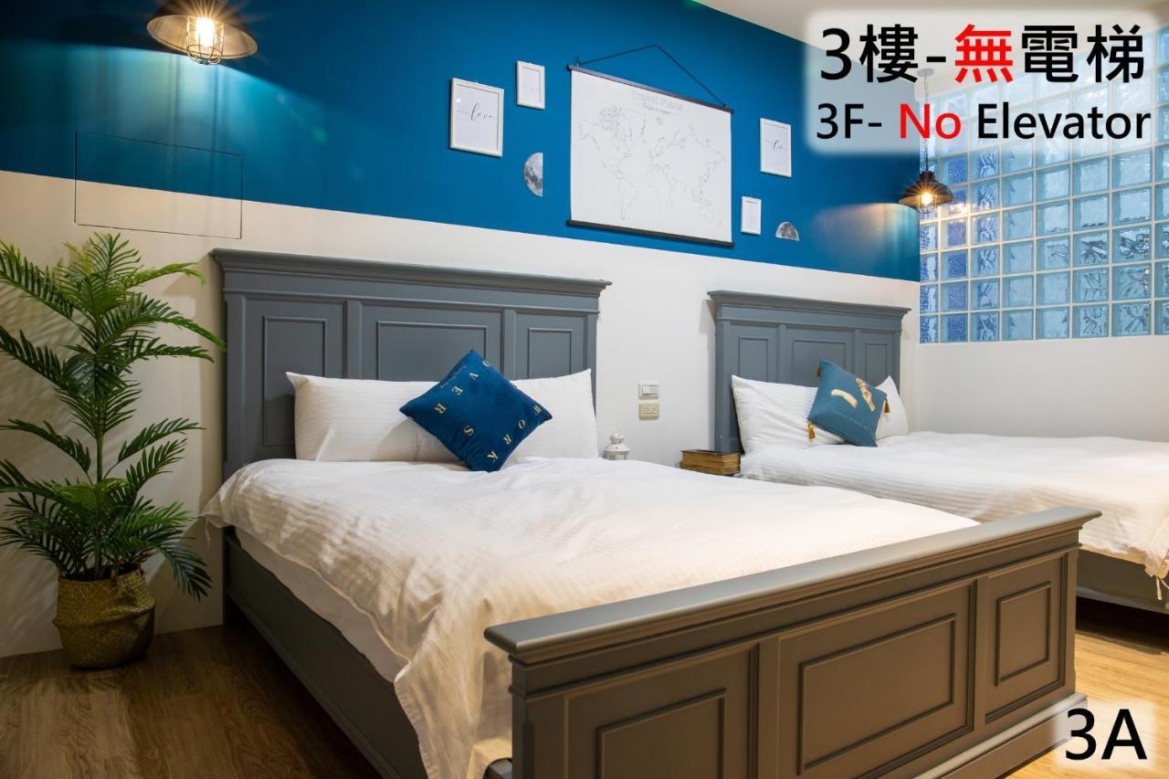 Sleepie Muti-Minsu Center Apartment Kaohsiung Luaran gambar