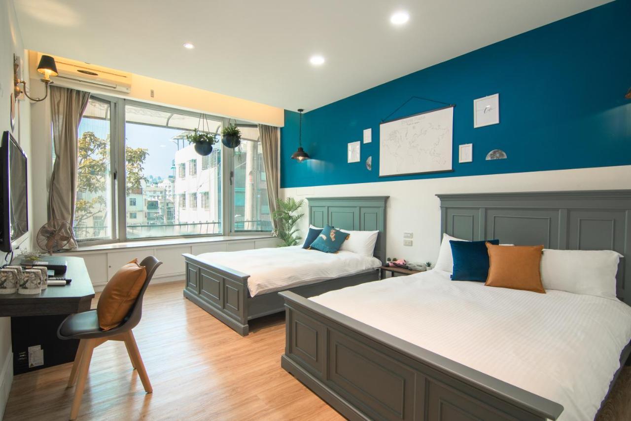 Sleepie Muti-Minsu Center Apartment Kaohsiung Luaran gambar